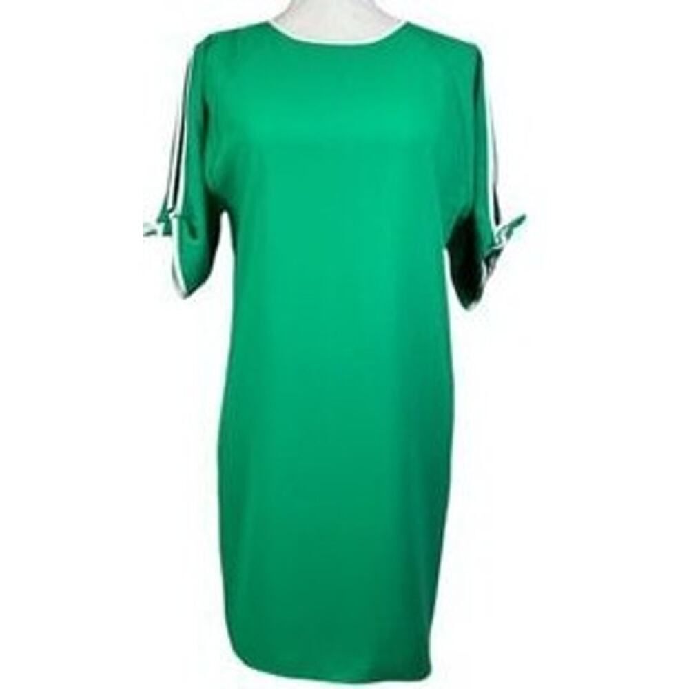 💚Amanda Uprichard Green Cut Out Sleeve Dress Sz. S